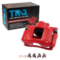 Pinça de freio TRQ dianteira esquerda com suporte vermelho para Dodge Journey