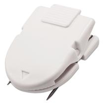 Pinça de papel Advantus 75342 Clipes de parede de painel brancos, pacote com 50