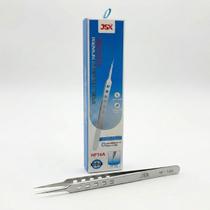 Pinça de Ponta Reta Posicionamento e Precisão Profissional em Aço Inoxidável HF16A