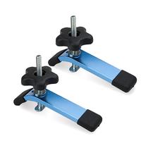 Pinça de retenção T-Track POWERTEC 71168V, pacote com 2