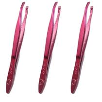Pinça De Sobrancelha Profissional Nzx Rosa Atacado 3 Uni Pinça De Sobrancelha Profissional Nzx Rosa Atacado 3 Uni