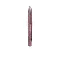 Pinça de Sobrancelha Staleks Expert Pro Ponta Fina TE-11-5 Rosa