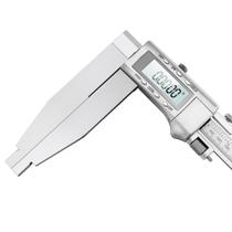 Pinça digital Mxmoonfree 500 mm com 6 mandíbulas, profundidade de 0,01 mm, resolução