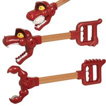 Pinça Dinossauro Duseu de Plástico 43 cm com 2 Peças