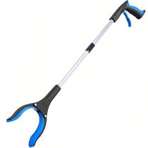 Pinça dobrável Grabber Reacher Tool 32 cm azul para idosos Pinça dobrável Grabber Reacher Tool 32 cm azul para idosos