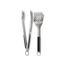 Pinca e Espatula Churrasco Inox 2pc - Oxo