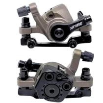 Pinça Freio De Disco Mecânico Traseiro 160mm Pastilha Xtime XTRM2 Bike MTB com Pastilhas Pinça Freio De Disco Mecânico Traseiro 160mm Pastilha Xtime XTRM2 Bike MTB com Pastilhas