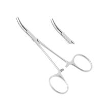 Pinça Halstead Mosquito Curva 12,5cm Aço Inox Pinça Halstead Mosquito Curva 12,5cm Aço Inox