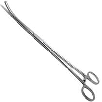 Pinça hemostática curva de aço inoxidável com trava WAJEES 30 cm Pinça hemostática curva de aço inoxidável com trava WAJEES 30 cm
