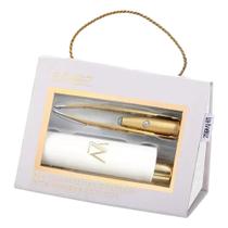 Pinça Iluminadora Latweez Gold Estojo Ponta Pó de diamante Pinça Iluminadora Latweez Gold Estojo Ponta Pó de diamante