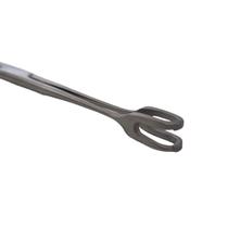 Pinca inox tentaculo 25cm 2x2 dentes para colo uterino Pinca inox tentaculo 25cm 2x2 dentes para colo uterino