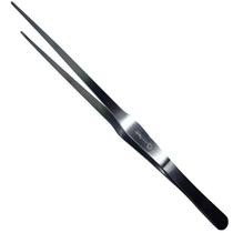 Pinça inoxidável precisão 38cm culinária aquários maquetes