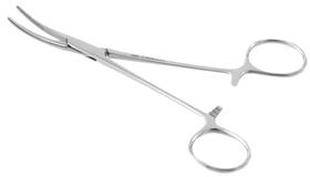 Pinça kelly 14 cm curva (hemostatica)