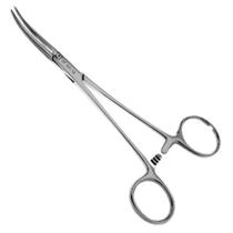 Pinça Kelly Hemostática Curva 16 Cm Aço Inox