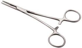 Pinça Kelly Reta Aço Inox- 16Cm