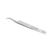 Pinça Luxuosa para Extensão de Cílios e Sobrancelhas - Diamante, Volume Preciso, Aço Inoxidável 420