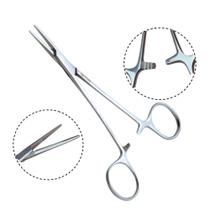Pinça Mosquito Reta Aço Inox Cirúrgica Profissional