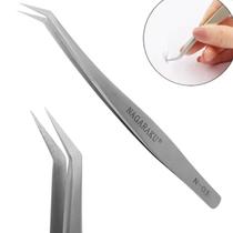 Pinça Nagaraku Ponta, Curvada ou Reta Profissional Extensão Pinça Nagaraku Ponta, Curvada ou Reta Profissional Extensão