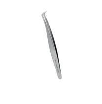 Pinça para Cílios Staleks Expert 40 Profissional Curva TE-40-12 - Aço Inoxidável