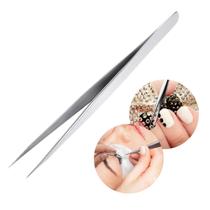 Pinça Para Extensão De Cilios Slim Reta Para Separação Isolamento Pinça Para Extensão De Cilios Slim Reta Para Separação Isolamento