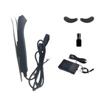 Pinça Para Extensão De Cílios Ultravioleta Em Aço Inoxidável, Clip Preciso 3D, Lâmpada De Cura De