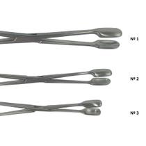 Pinca para restos placentarios 27cm sm