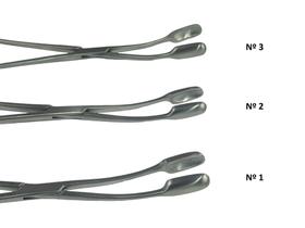 Pinca para restos placentarios 27cm sm Pinca para restos placentarios 27cm sm