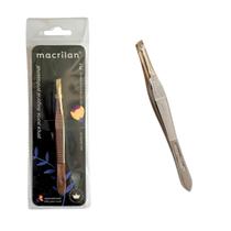 Pinça Para Sobrancelha Macrilan Ponta Diagonal Profissional Pi-1
