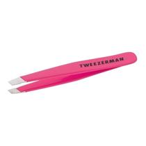 Pinça para Sobrancelhas Mini Slant Tweezer - Aço Inoxidável Rosa Neon