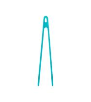 Pinça Pegador Multiuso de Silicone 22cm Verde Oikos