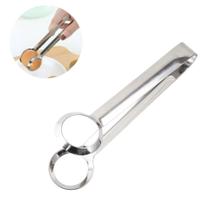 Pinça Pegador para Ovos Multiuso Carne Peixe Inox Prana