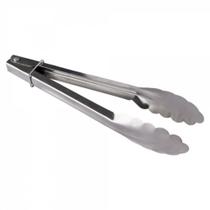 Pinça Pegadora Culinária Profissional Com Trava Em Inox 22cm - Clink