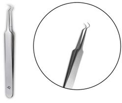 Pinça Ponta Arredondada TW6600 Klass Vough Para Cílios Limpeza de Pele Extrator de Cravos Pinça Ponta Arredondada TW6600 Klass Vough Para Cílios Limpeza de Pele Extrator de Cravos