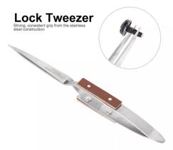 Pinça Pressão Cruzada 2 Pinças Bico Reto c/Isolante Pinça Pressão Cruzada 2 Pinças Bico Reto c/Isolante