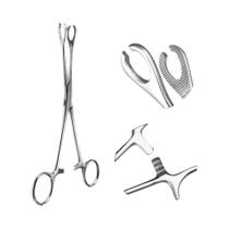 Pinça Profissional De Aço Inoxidável 316L Para Piercing Corporal: Nariz, Orelha, Umbigo E Lábio