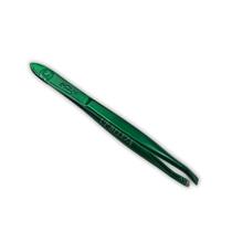 Pinça Profissional de Sobrancelha Verde NZX Alta Precisão, Design Ergonômico e Durabilidade Premium