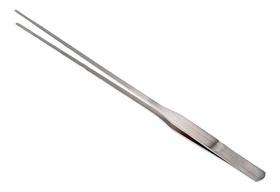 Pinça Reta Para Aquário Plantado Ou Terrário 38cm -aço Inox