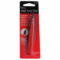 Pinça REVLON Ceramic Tip Slant com corpo em aço inoxidável