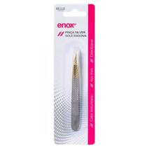 Pinça Silver Gold Diagonal ref.1701 - Belliz