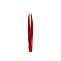 Pinça Sobrancelha Staleks Pro 11-5 Vermelha Expert Ponta Fina Pinça Sobrancelha Staleks Pro 11-5 Vermelha Expert Ponta Fina