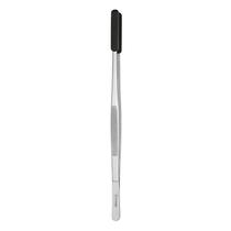 Pinças de churrasco triangulares de aço inoxidável com pontas de silicone Pinças de churrasco triangulares de aço inoxidável com pontas de silicone