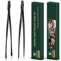 Pinças de Cozinha KTFNOMES 30 cm Aço Inoxidável 2 Unidades Pinças de Cozinha KTFNOMES 30 cm Aço Inoxidável 2 Unidades