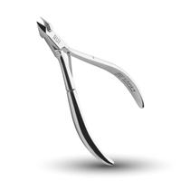 Pinças de cutícula Rui Smiths em aço carbono com alça francesa, mandíbula de 6 mm Pinças de cutícula Rui Smiths em aço carbono com alça francesa, mandíbula de 6 mm