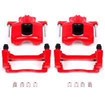 Pinças de Freio PowerStop S5044 Dianteiras Vermelhas de Alta Temperatura - Par Pinças de Freio PowerStop S5044 Dianteiras Vermelhas de Alta Temperatura - Par