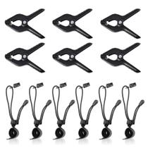 Pinças de mola e clipes de fundo para estúdio fotográfico (12 unidades) Pinças de mola e clipes de fundo para estúdio fotográfico (12 unidades)