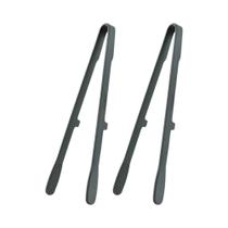 Pinças De Silicone Pretas Antiderrapantes Para Alimentos 2 Peças, Utensílios De Cozinha Para Pinças De Silicone Pretas Antiderrapantes Para Alimentos 2 Peças, Utensílios De Cozinha Para