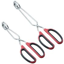 Pinças de tesoura HINMAY em aço inoxidável de 25 cm e 30 cm, conjunto de 2 Pinças de tesoura HINMAY em aço inoxidável de 25 cm e 30 cm, conjunto de 2