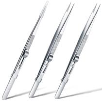 Pinças Honoson Diamond Stone 3 peças de aço inoxidável