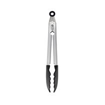 Pinças KitchenAid de aço inoxidável com ponta de silicone 23 cm pretas