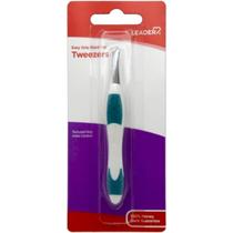 Pinças LEADER Slant Tip Precision em aço inoxidável